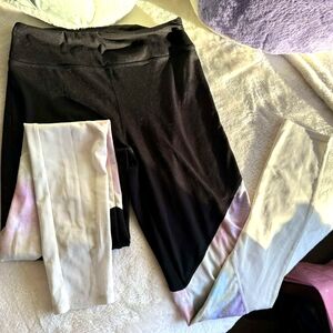 Pastel Tye Dye Yoga Leggings